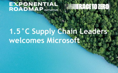 1.5°C Supply Chain Leaders welcomes Microsoft