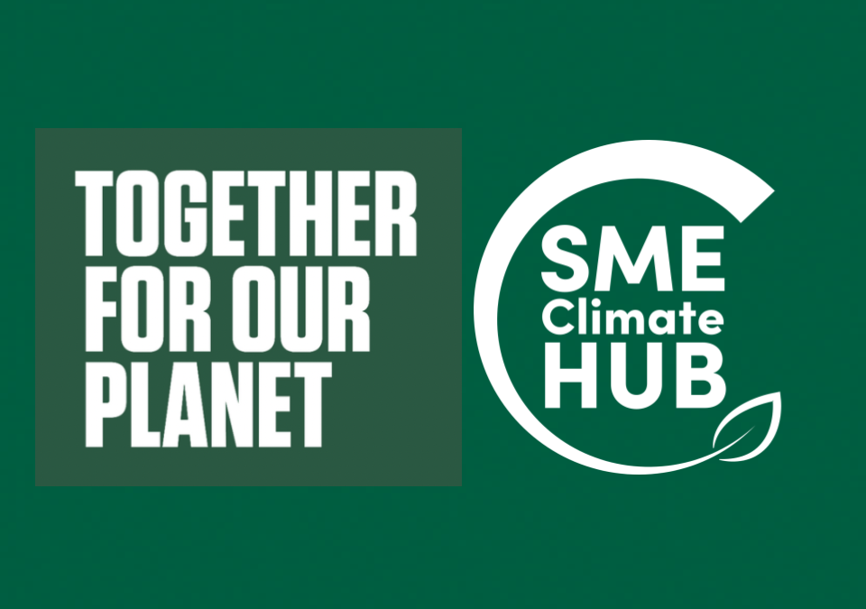 Together For Our Planet Business Climate Leaders Campaign: The SME Climate Hub supports the UK government’s new campaign to encourage small businesses to go green