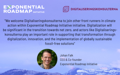 Digitaliseringskonsulterna joins Exponential Roadmap Initiative