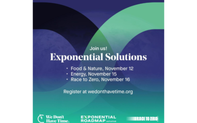 Exponential Roadmap Initiative at COP27