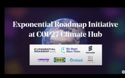 Exponential Solutions at COP27