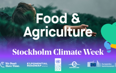 LIVE NOW: Stockholm Climate Week’s Food and Agriculture Day