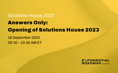 Answers Only: Opening of Solutions House 2023