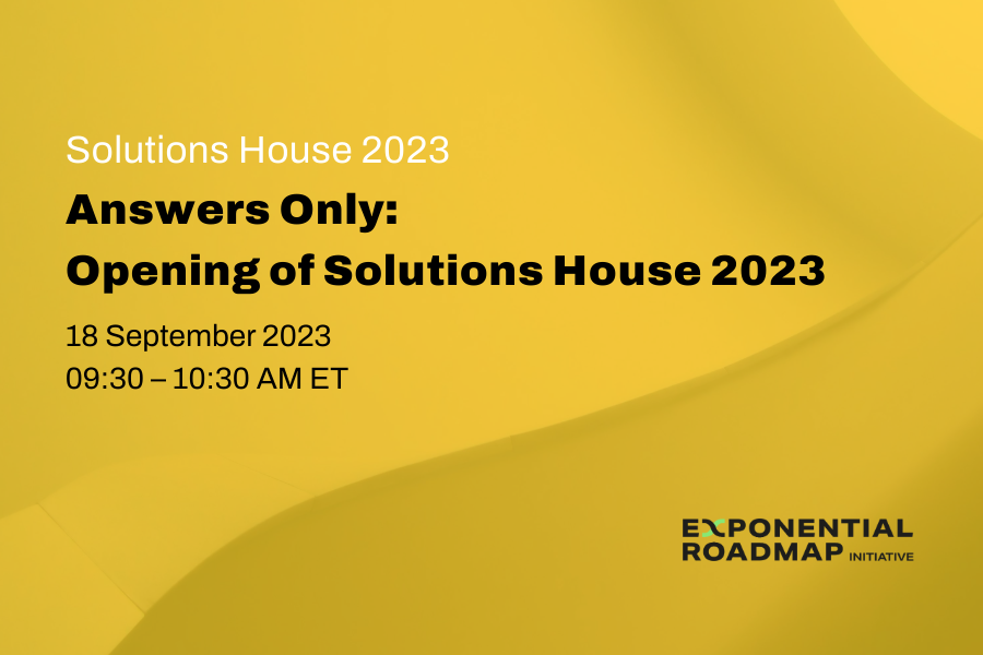 Answers Only: Opening of Solutions House 2023