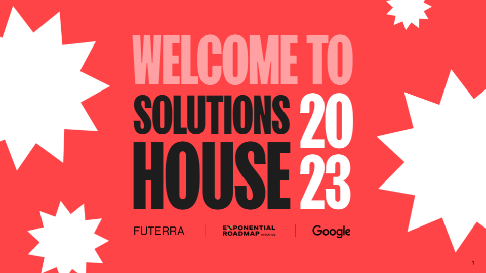 Join us for Solutions House during Climate Week NYC