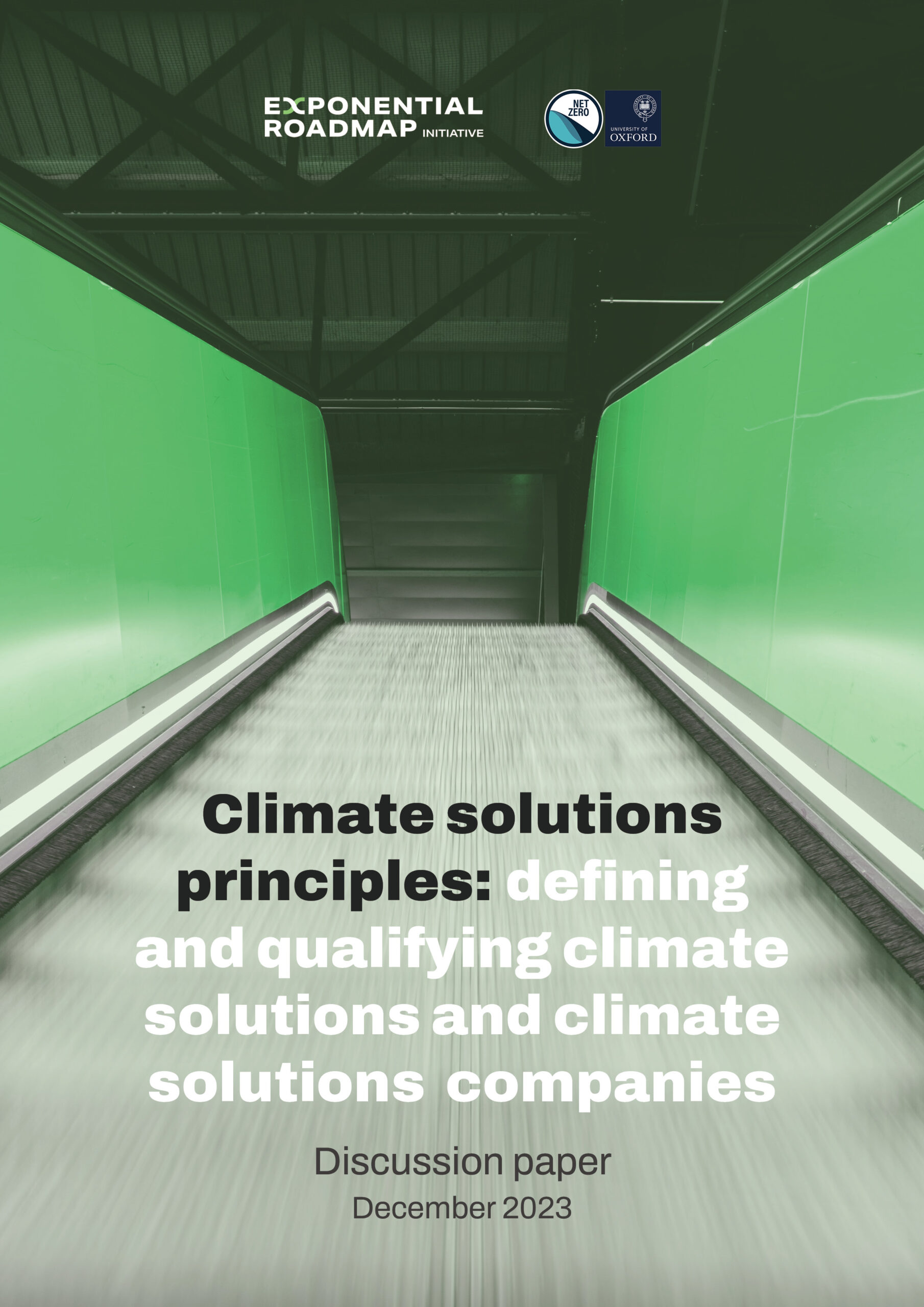An image of Climate Solutions paper cover