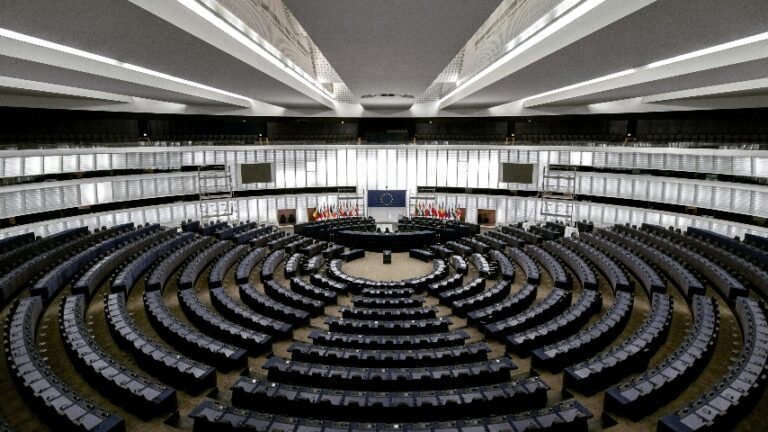 European parliament in Strasbourg