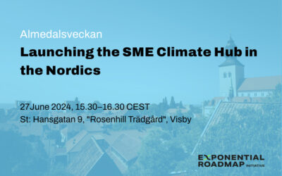 Launching the SME Climate Hub Nordics