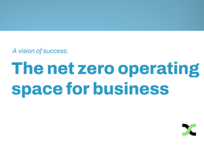 Net zero operating space for business