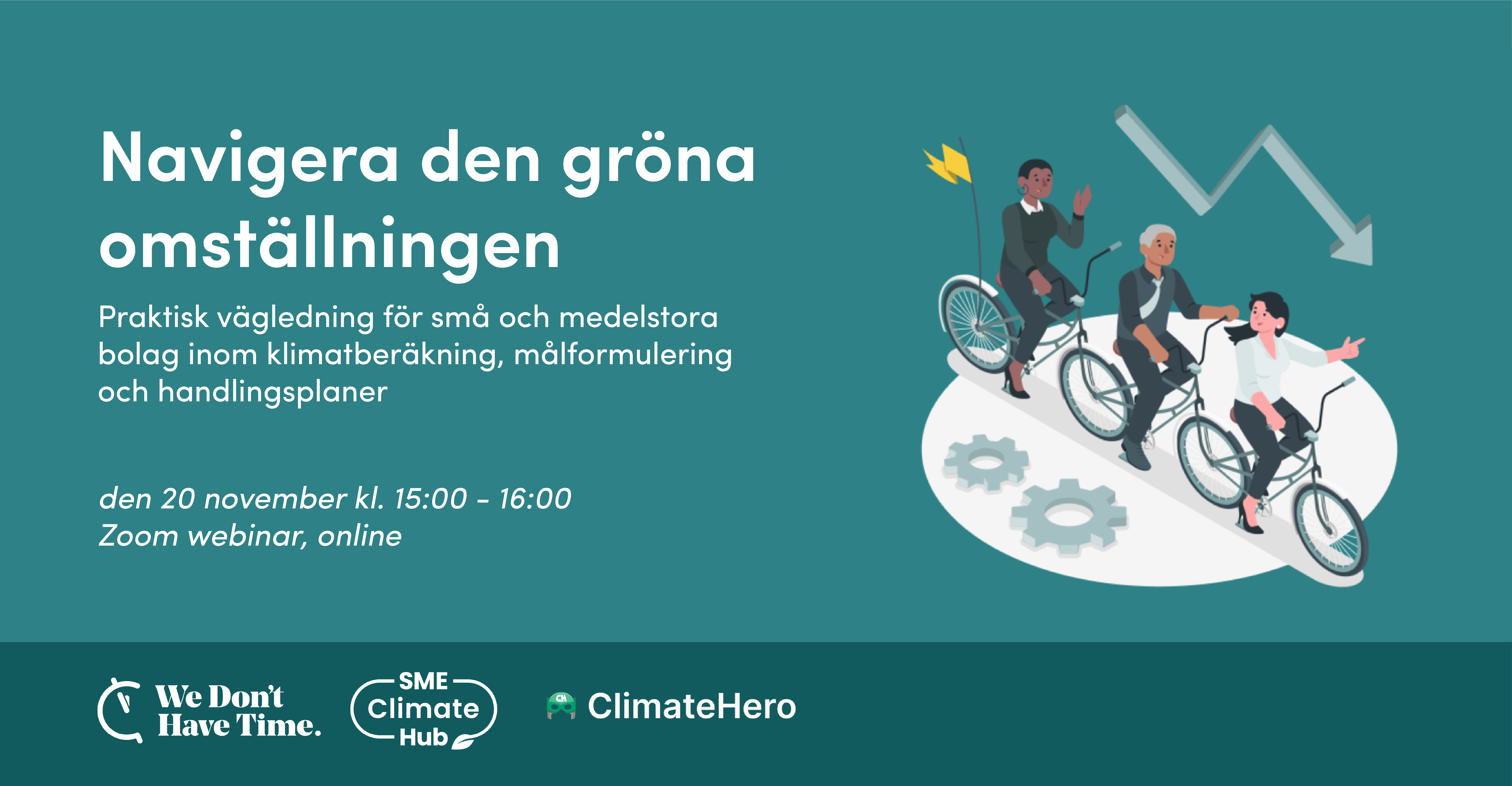 SME Climate Hub webinar: Navigate the green transition (in Swedish)