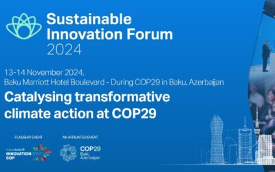 Join us at the Sustainable Innovation Forum