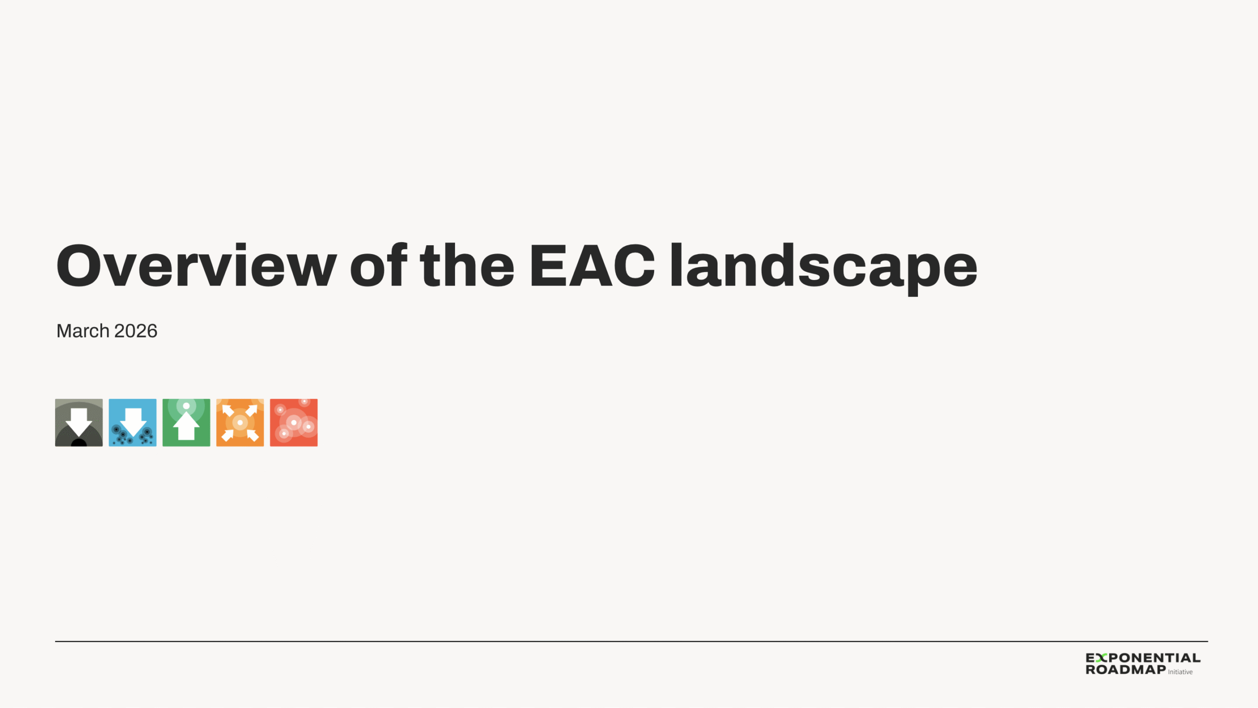 EAC landscape overview cover