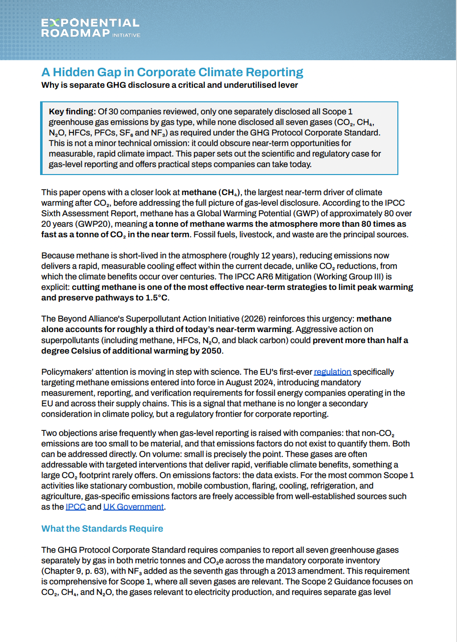 A Hidden Gap in Corporate Climate Reporting cover A Hidden Gap in Corporate Climate Reporting cover<br />